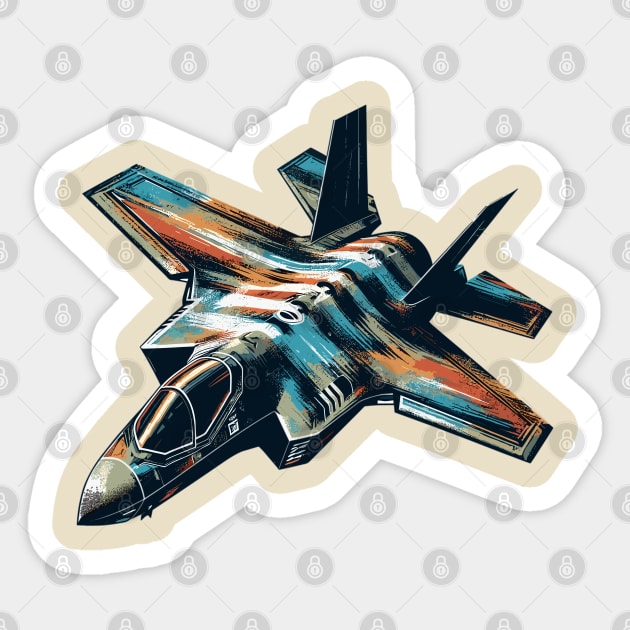 F-35 Sticker by Vehicles-Art